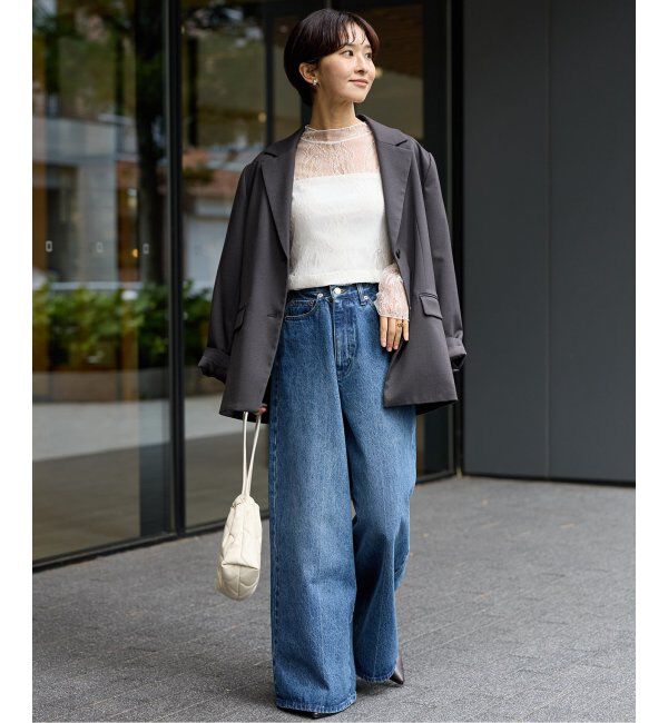 JOURNAL STANDARD relume「ラッセルストレッチレースハイネック」|Tシャツ・カットソー|