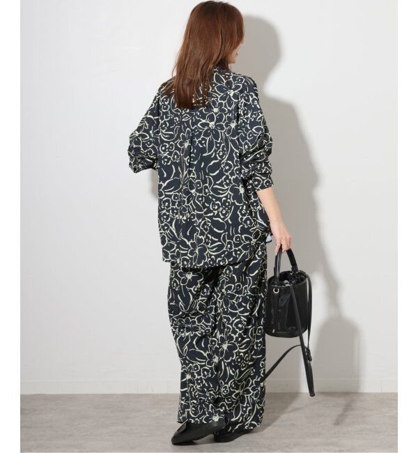 JOURNAL STANDARD relume「ラインフラワーイージーパンツ」|スラックス|