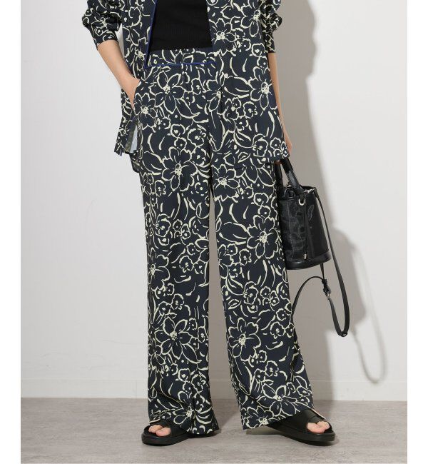 JOURNAL STANDARD relume「ラインフラワーイージーパンツ」|スラックス|
