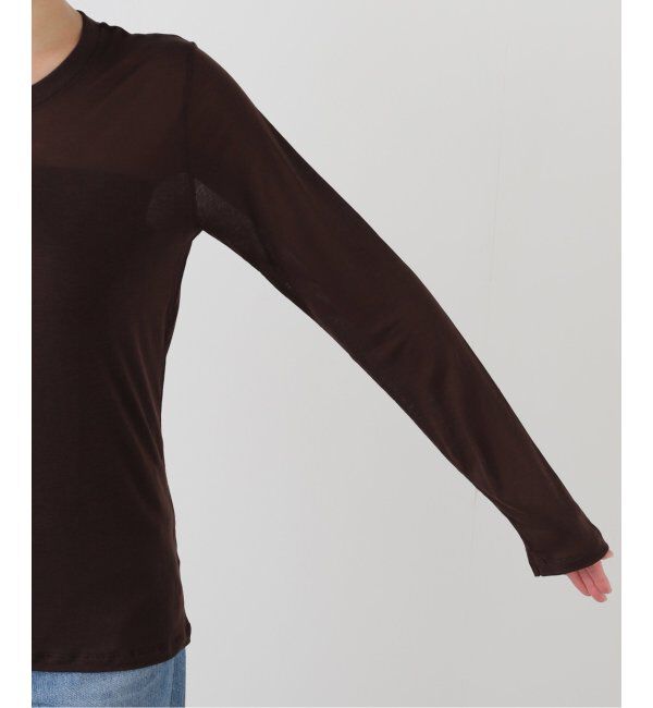 journal standard L'essage「【BASERANGE/ベースレンジ】LONG SLEEVE TEE：カットソー」|Tシャツ・カットソー|