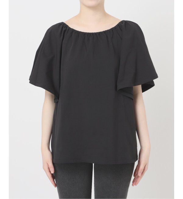 JOURNAL STANDARD relume「ギャザーネックショートスリーブ」|Tシャツ・カットソー|