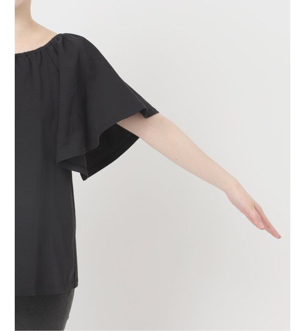 JOURNAL STANDARD relume「ギャザーネックショートスリーブ」|Tシャツ・カットソー|