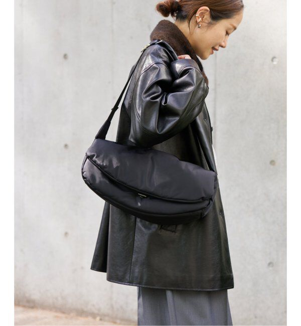 JOURNAL STANDARD「《追加》ウォッシャブルフェイクレザーファー襟付カバーオール」|ライダースジャケット|