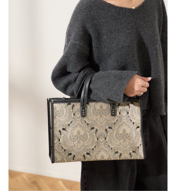 journal standard L'essage「《追加4》【A VACATION/ア ヴァケーション】BREAD M ONYX：トートバッグ」|トートバッグ|