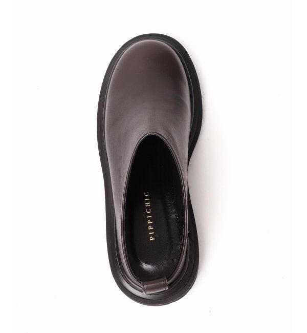 journal standard L'essage「【PIPPICHIC/ピッピシック】HAILET SLP 7 DARK BROWN：フラットシューズ」|その他|