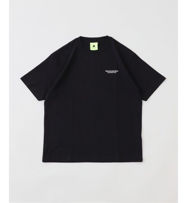 JOURNAL STANDARD relume「NEW AMSTERDAM PHOTO PRINT TEE 2501166001/0002」|Tシャツ・カットソー|ブラック