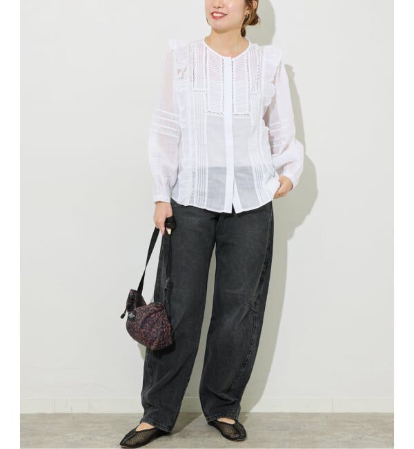 JOURNAL STANDARD relume「コットンラッフルピンタックブラウス」|シャツ・ブラウス|