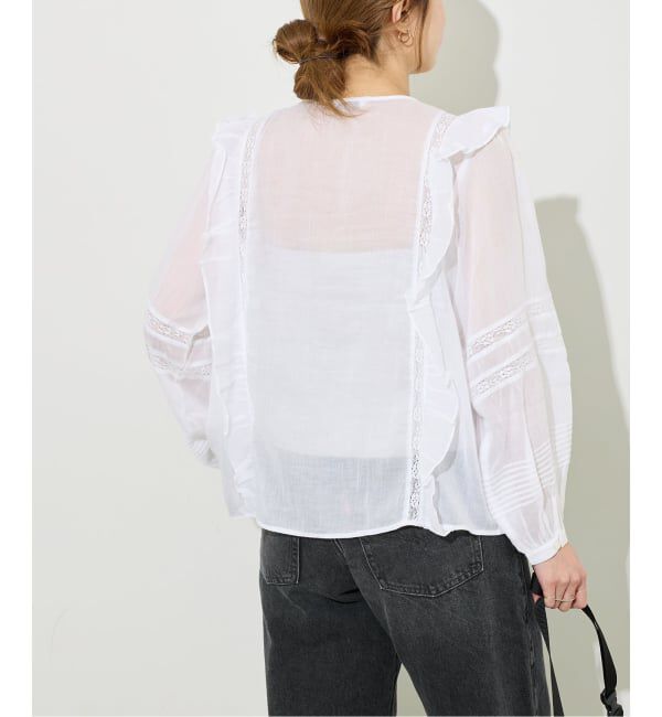 JOURNAL STANDARD relume「コットンラッフルピンタックブラウス」|シャツ・ブラウス|