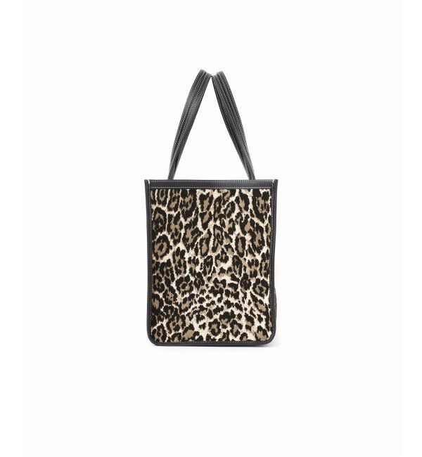 journal standard L'essage「《別注》【A VACATION】CLUB BAG L KHAKI LEO：トートバッグ」|トートバッグ|