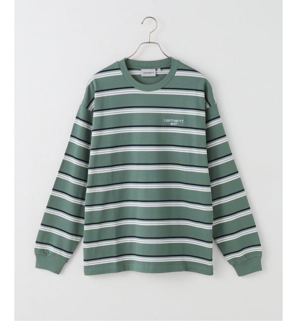 Oriens JOURNAL STANDARD「【CARHARTT WIP / カーハート ダブリューアイピー】 L/S HOLM T-SHIRT I035303」|Tシャツ・カットソー|グリーン