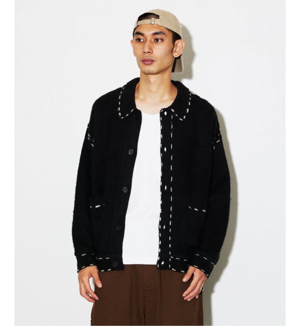 JOURNAL STANDARD「ハンド ステッチ ブラッシュド カーディガン」|カーディガン|