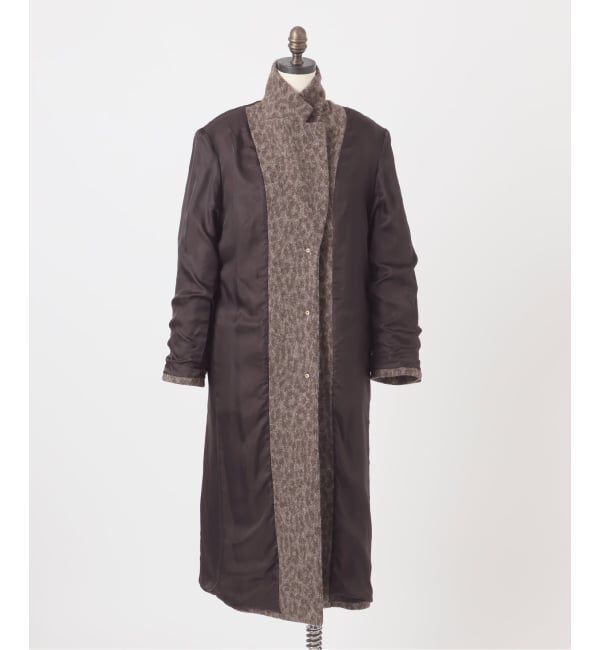journal standard L'essage「BALLI レオパードチェスターコート」|チェスターコート|