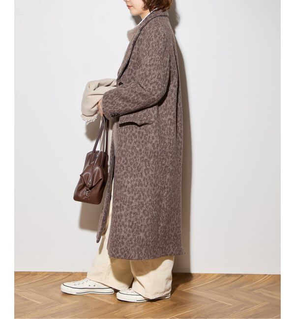 journal standard L'essage「BALLI レオパードチェスターコート」|チェスターコート|