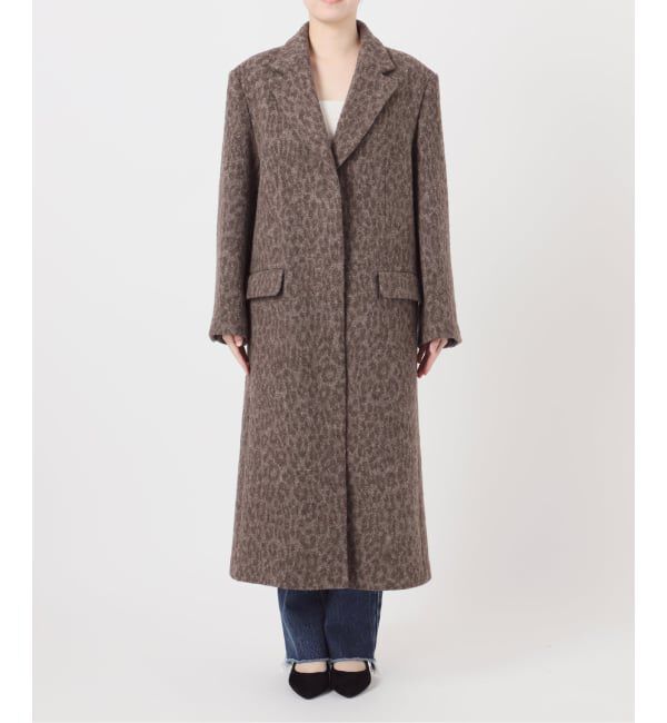 journal standard L'essage「BALLI レオパードチェスターコート」|チェスターコート|