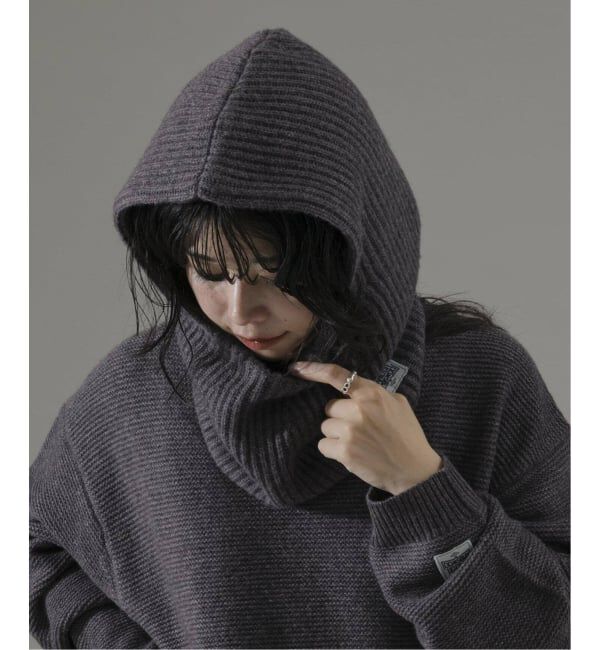 JOURNAL STANDARD relume「ハミルトン ウール ガーター バラクラバ」|ニット帽|