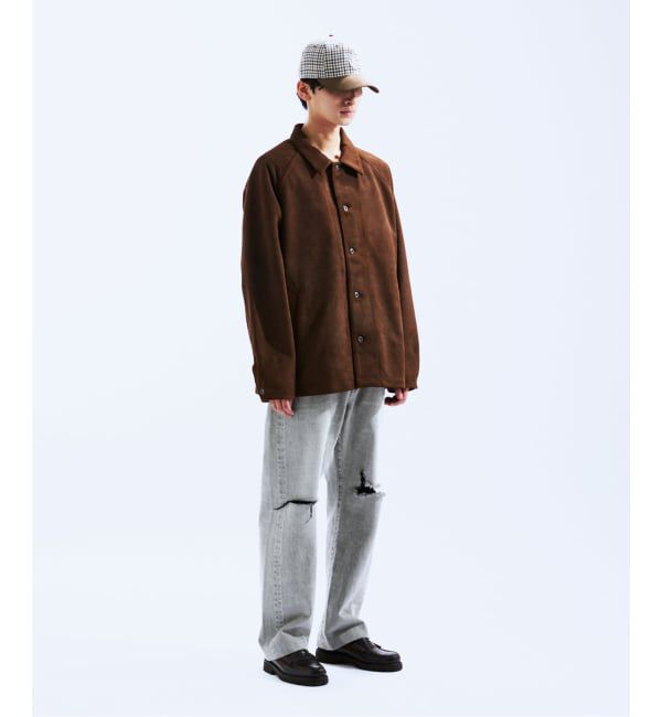 JOURNAL STANDARD「Schott / ショット 別注 スエード カバーオール」|ライダースジャケット|