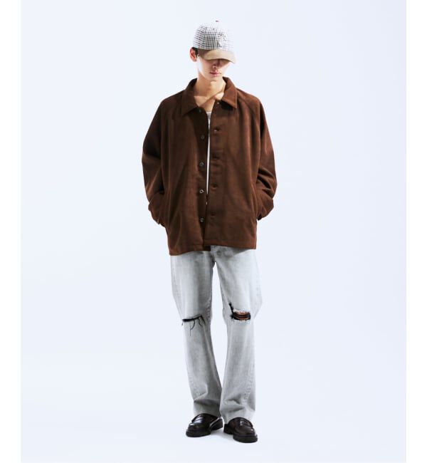 JOURNAL STANDARD「Schott / ショット 別注 スエード カバーオール」|ライダースジャケット|