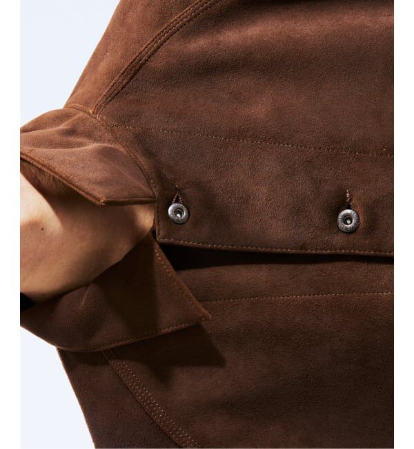 JOURNAL STANDARD「Schott / ショット 別注 スエード カバーオール」|ライダースジャケット|