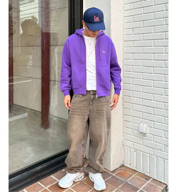 Oriens JOURNAL STANDARD「【Dime/ダイム】 CURSIVE ZIP HOODIE」|パーカー|