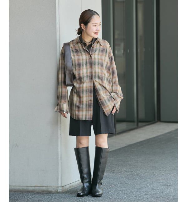 JOURNAL STANDARD「《追加2》レーヨンチェックシャツ」|シャツ・ブラウス|