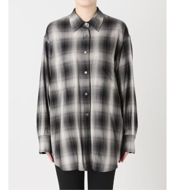 JOURNAL STANDARD「《追加2》レーヨンチェックシャツ」|シャツ・ブラウス|