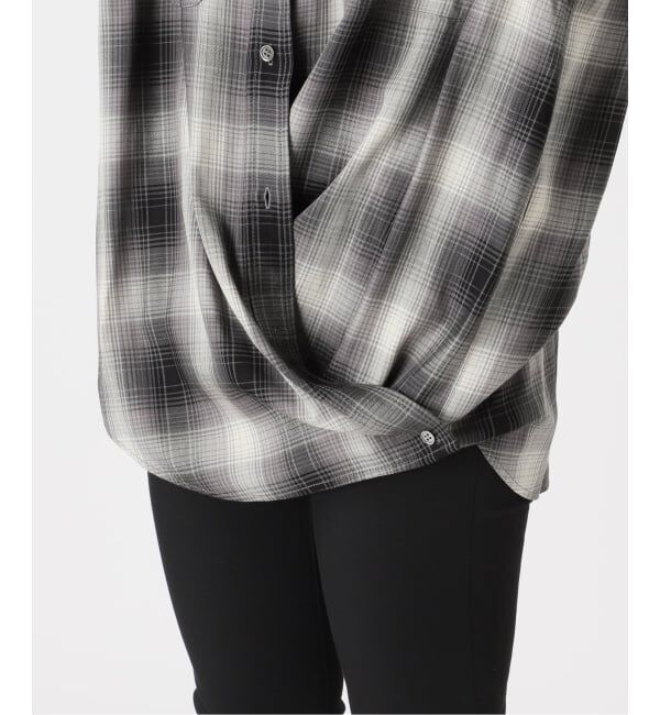 JOURNAL STANDARD「《追加2》レーヨンチェックシャツ」|シャツ・ブラウス|