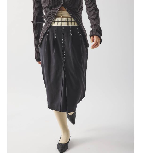 JOURNAL STANDARD「別注【Y.A.Acc】for JS Tuck Skirt」|スカート|