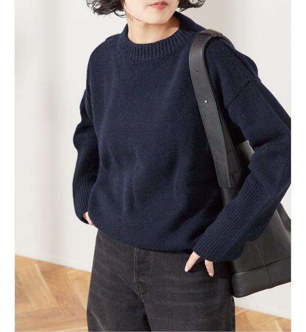 journal standard L'essage「《追加》別注【ISLAND TIDES/アイランドタイド】ラムズウールC/N」|ニット・セーター|