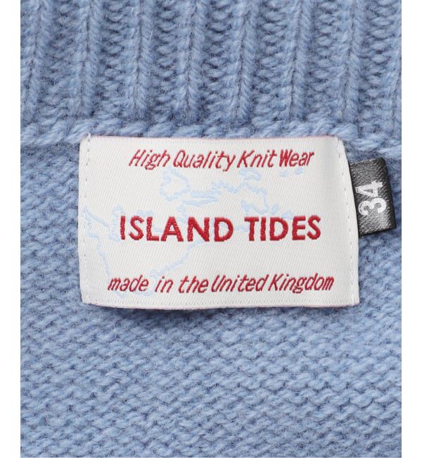journal standard L'essage「《追加》別注【ISLAND TIDES/アイランドタイド】ラムズウールC/N」|ニット・セーター|