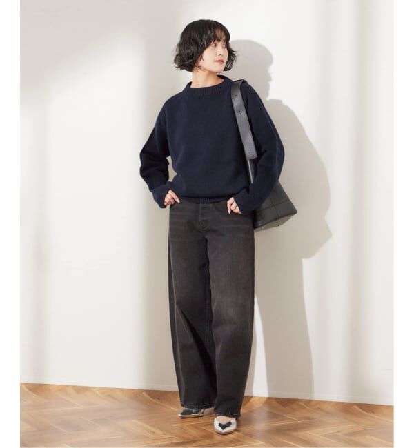 journal standard L'essage「《追加》別注【ISLAND TIDES/アイランドタイド】ラムズウールC/N」|ニット・セーター|