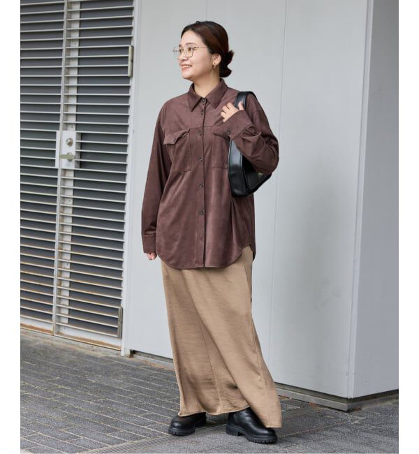 JOURNAL STANDARD「《追加2》ヴィンテージサテンスカート」|スカート|