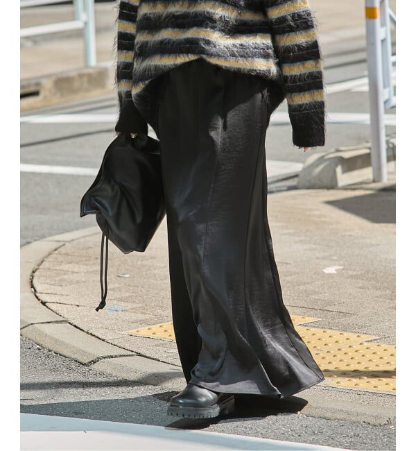 JOURNAL STANDARD「《追加2》ヴィンテージサテンスカート」|スカート|