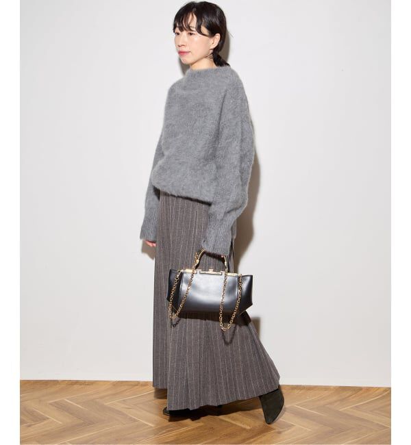 journal standard L'essage「《追加》FOX CASHMERE オフプルオーバー」|ニット・セーター|