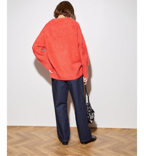 journal standard L'essage「《追加》FOX CASHMERE オフプルオーバー」|ニット・セーター|