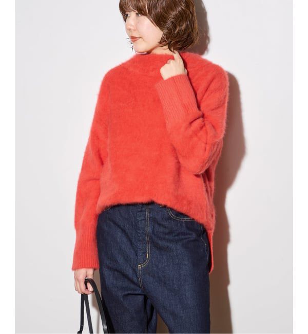 journal standard L'essage「《追加》FOX CASHMERE オフプルオーバー」|ニット・セーター|