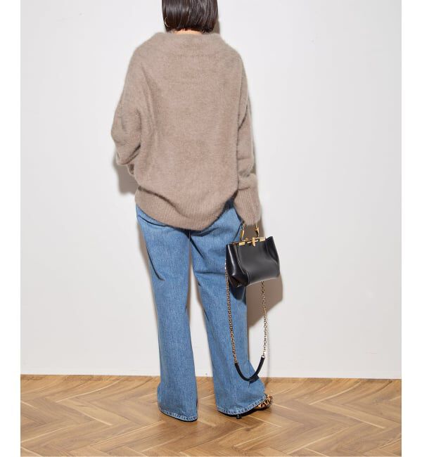 journal standard L'essage「《追加》FOX CASHMERE オフプルオーバー」|ニット・セーター|