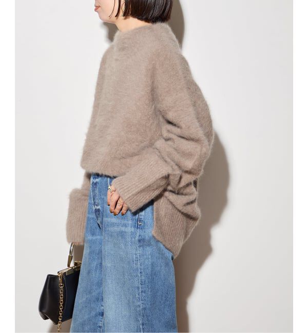 journal standard L'essage「《追加》FOX CASHMERE オフプルオーバー」|ニット・セーター|