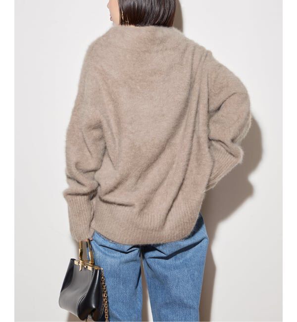 journal standard L'essage「《追加》FOX CASHMERE オフプルオーバー」|ニット・セーター|
