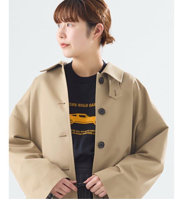 journal standard L'essage「《予約》【別注】Aquascutum&times;LESSAGEショートコート」|ステンカラーコート|