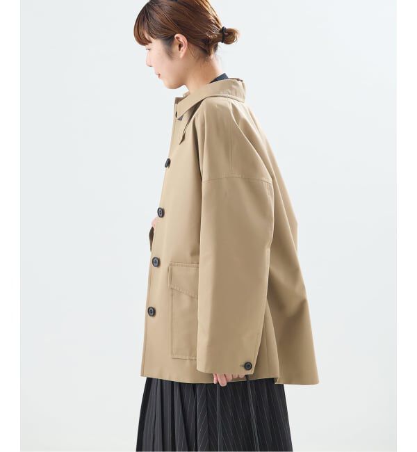 journal standard L'essage「《予約》【別注】Aquascutum&times;LESSAGEショートコート」|ステンカラーコート|