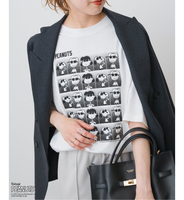 Spick and Span「JOHNBULL/ジョンブル PEANUTS ALIGNS T」|Tシャツ・カットソー|