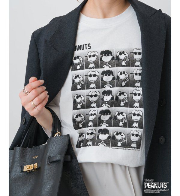 Spick and Span「JOHNBULL/ジョンブル PEANUTS ALIGNS T」|Tシャツ・カットソー|