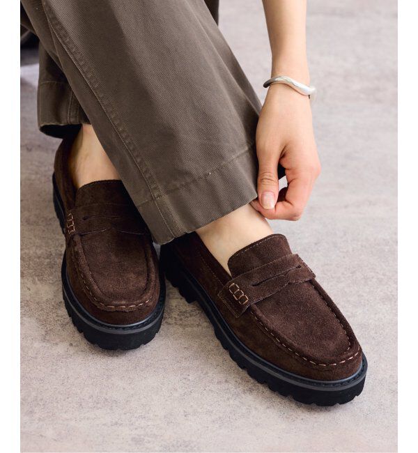 FRAMeWORK「≪追加≫REMME/レメ ボリュームローファー」|ローファー|ブラウン