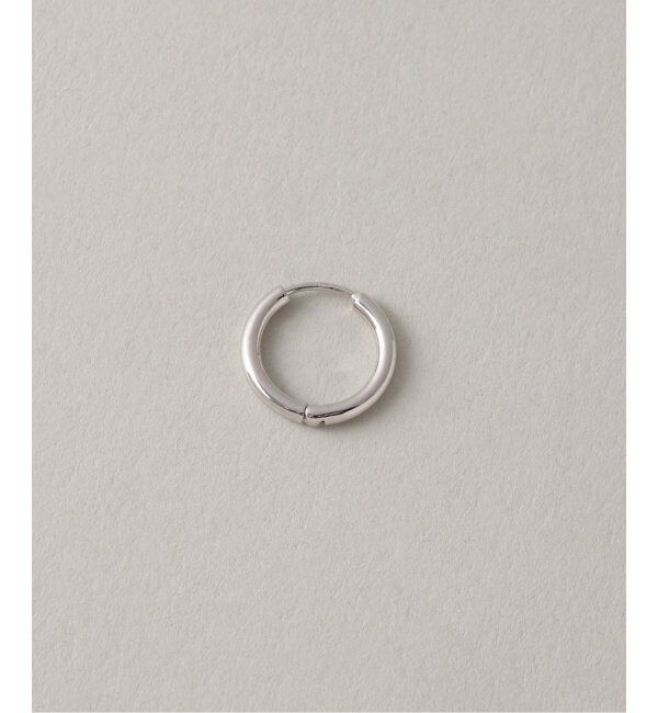 Lilas by Spick&Span「《WEB限定》ハーフオープンフープピアスS PT(両耳)」|ピアス|