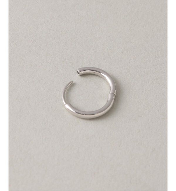 Lilas by Spick&Span「《WEB限定》ハーフオープンフープピアスS PT(両耳)」|ピアス|