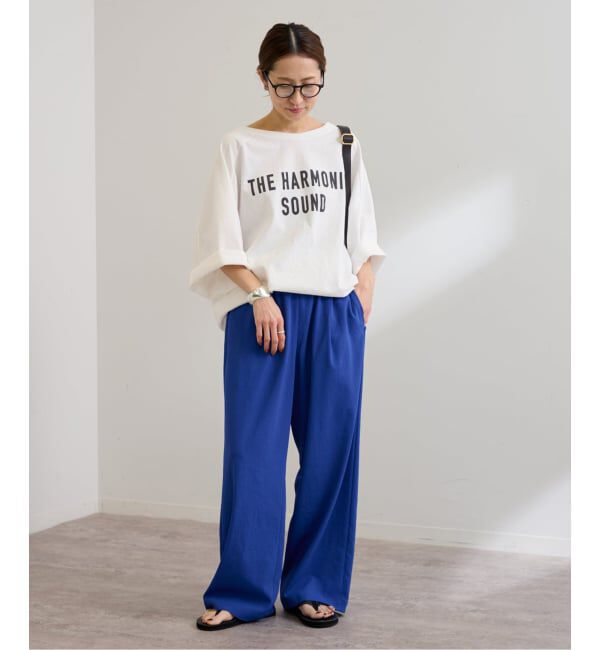 FRAMeWORK「≪一部カラーWEB限定 / 追加≫NEWハーフスリーブロゴTEE」|Tシャツ・カットソー|