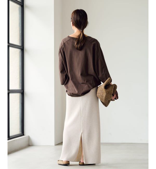 FRAMeWORK「≪一部カラーWEB限定 / 追加≫NEWハーフスリーブロゴTEE」|Tシャツ・カットソー|