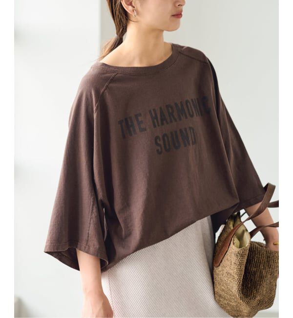 FRAMeWORK「≪一部カラーWEB限定 / 追加≫NEWハーフスリーブロゴTEE」|Tシャツ・カットソー|