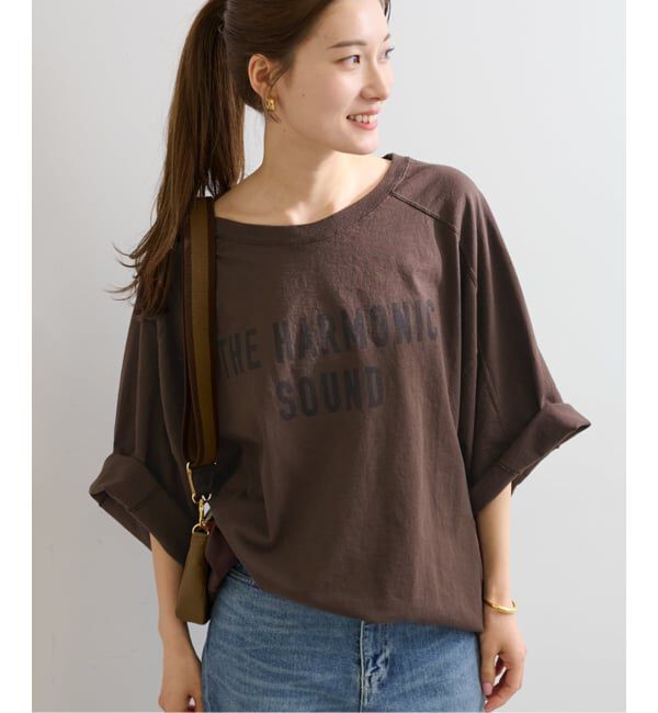 FRAMeWORK「≪一部カラーWEB限定 / 追加≫NEWハーフスリーブロゴTEE」|Tシャツ・カットソー|