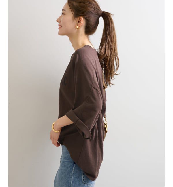 FRAMeWORK「≪一部カラーWEB限定 / 追加≫NEWハーフスリーブロゴTEE」|Tシャツ・カットソー|